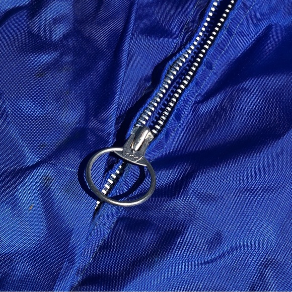 Vintage BF Goodrich Nylon Lightweight Jacket Windbreaker Blue - Picture 8 of 12